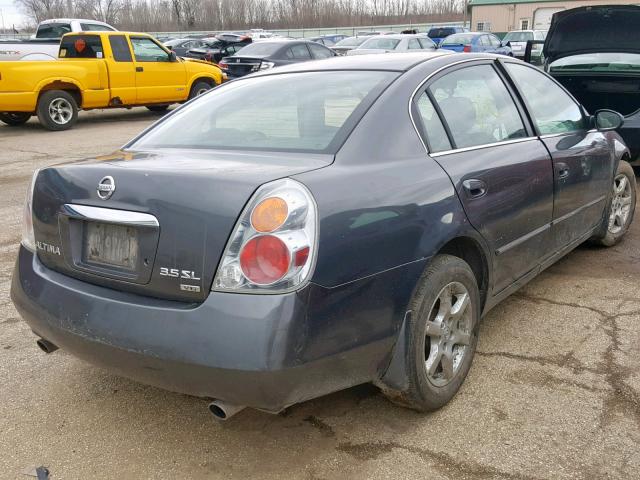 1N4BL11D85C154071 - 2005 NISSAN ALTIMA SE GRAY photo 4