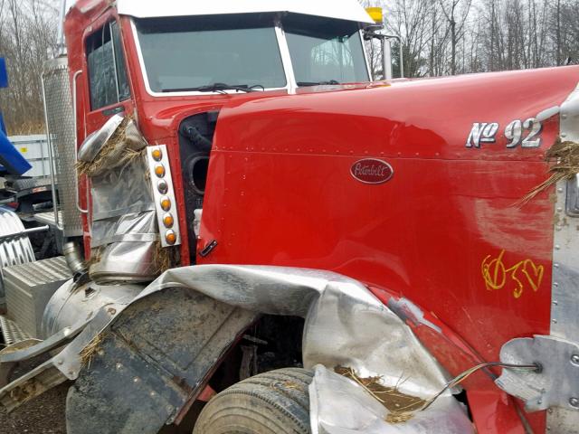 1XP5DB9X6NN322897 - 1992 PETERBILT 379 RED photo 9