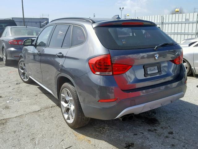 WBAVM5C50DVV89894 - 2013 BMW X1 XDRIVE3 BLACK photo 3