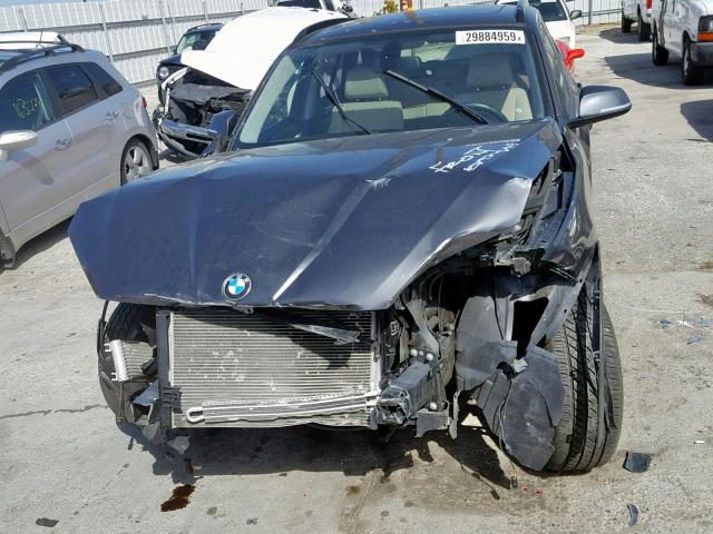 WBAVM5C50DVV89894 - 2013 BMW X1 XDRIVE3 BLACK photo 9