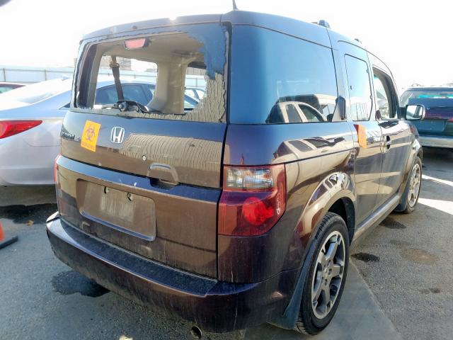 5J6YH18958L001394 - 2008 HONDA ELEMENT SC  photo 4