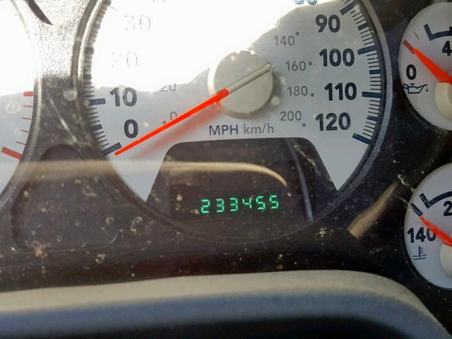 3D7KS28C37G748086 - 2007 DODGE RAM 2500 S წითელი ფოტო 8