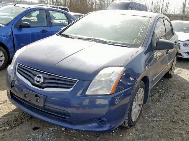 3N1AB6AP9BL673116 - 2011 NISSAN SENTRA 2.0 BLUE photo 2