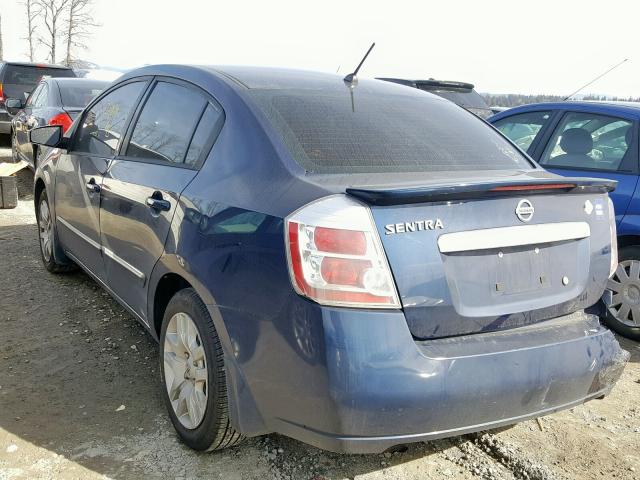 3N1AB6AP9BL673116 - 2011 NISSAN SENTRA 2.0 BLUE photo 3