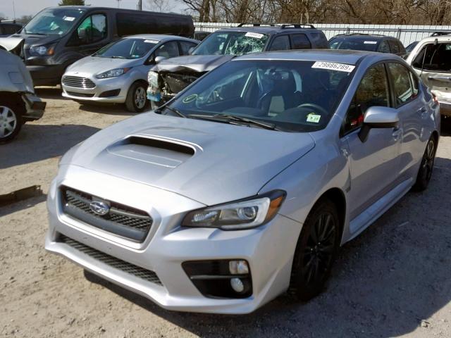 JF1VA1G6XF8800095 - 2015 SUBARU WRX LIMITE SILVER photo 2