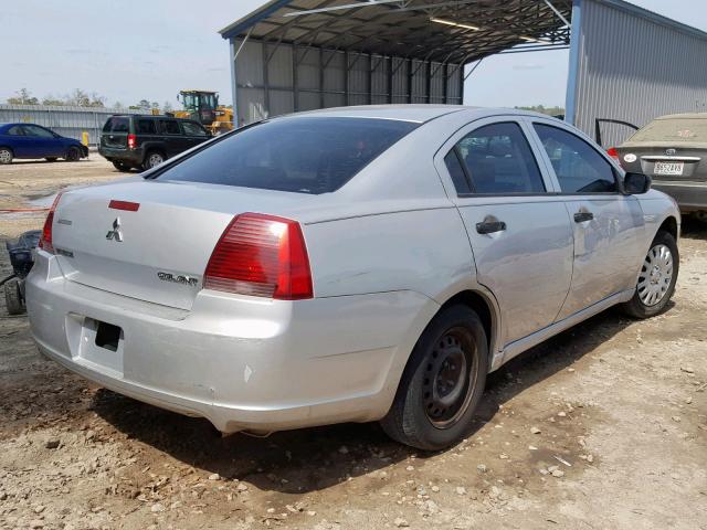 4A3AB26F28E027752 - 2008 MITSUBISHI GALANT DE SILVER photo 4