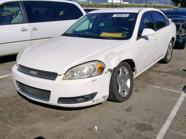 2G1WD58C789191520 - 2008 CHEVROLET IMPALA SUP 白色 照片 2