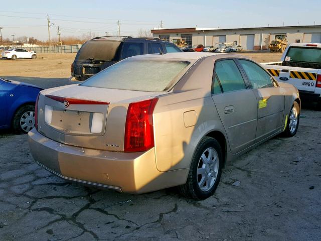 1G6DP577660190170 - 2006 CADILLAC CTS HI FEA BEIGE photo 4