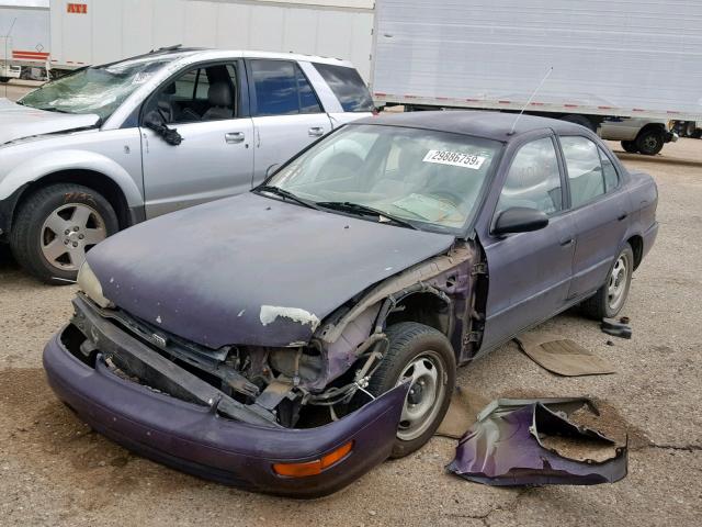 1Y1SK5266TZ052116 - 1996 GEO PRIZM BASE იასამნისფერი ფოტო 2