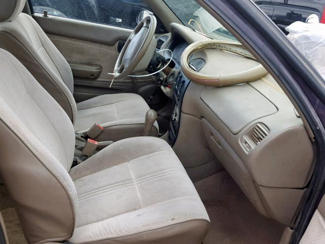 1Y1SK5266TZ052116 - 1996 GEO PRIZM BASE იასამნისფერი ფოტო 5