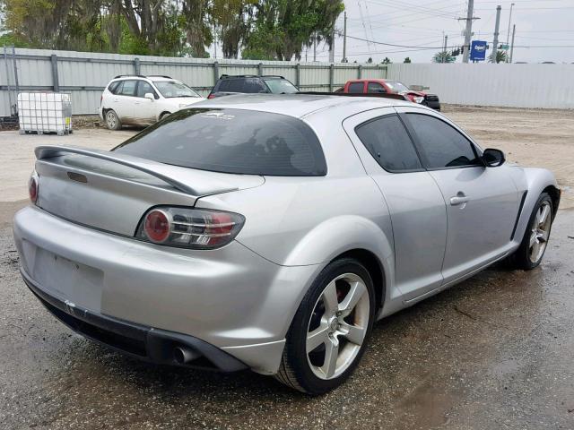 JM1FE173150143239 - 2005 MAZDA RX8 SILVER photo 4