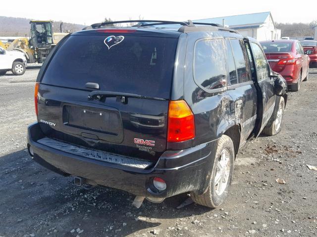 1GKDT13S882205436 - 2008 GMC ENVOY BLACK photo 4