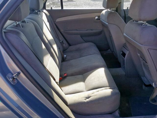 1G1ZG57B99F113181 - 2009 CHEVROLET MALIBU LS WHITE photo 6