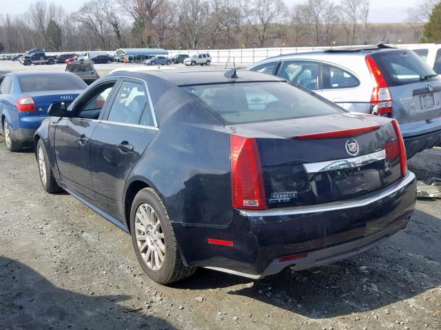 1G6DG5E55C0125310 - 2012 CADILLAC CTS LUXURY BLACK photo 3