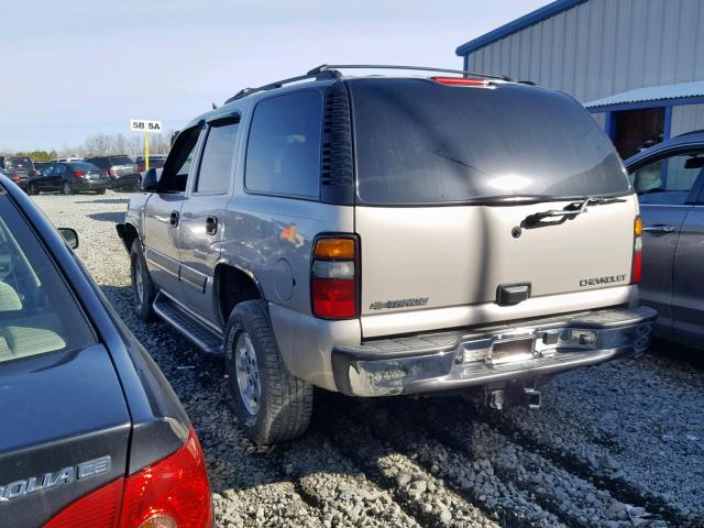 1GNEC13Z94R279762 - 2004 CHEVROLET TAHOE C150 BEIGE photo 3