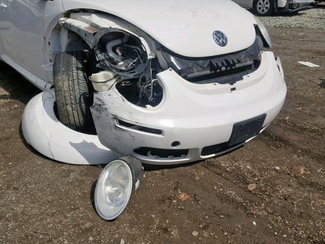 3VWRG31C99M515860 - 2009 VOLKSWAGEN NEW BEETLE Ağ foto 9