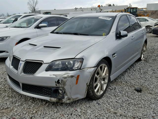 6G2EC57Y79L222205 - 2009 PONTIAC G8 GT SILVER photo 2