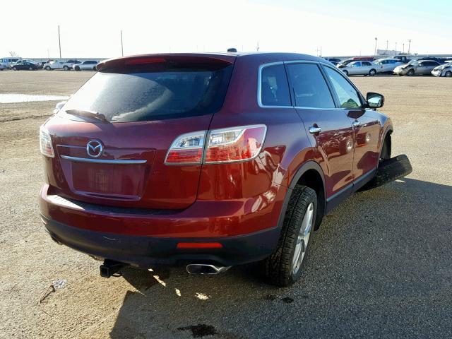 JM3TB2DAXC0338264 - 2012 MAZDA CX-9 RED photo 4