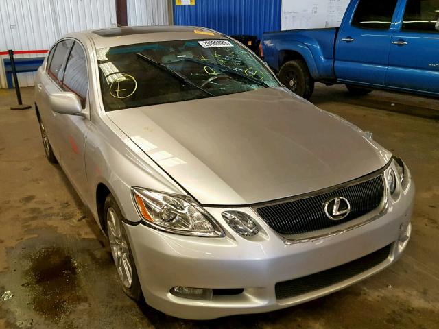 JTHBH96SX65022578 - 2006 LEXUS GS 300 SILVER photo 1