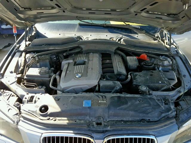 WBANE53597CW64007 - 2007 BMW 525 I CHARCOAL photo 7