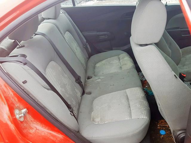 1G1JB5SG4H4100329 - 2017 CHEVROLET SONIC LS 红色 照片 6