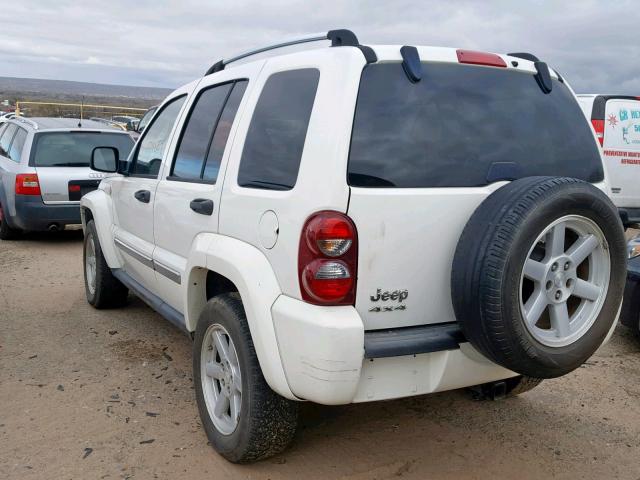 1J4GL58K16W208199 - 2006 JEEP LIBERTY LI WHITE photo 3