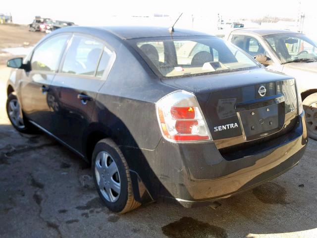 3N1AB61E67L636627 - 2007 NISSAN SENTRA 2.0 BLACK photo 3