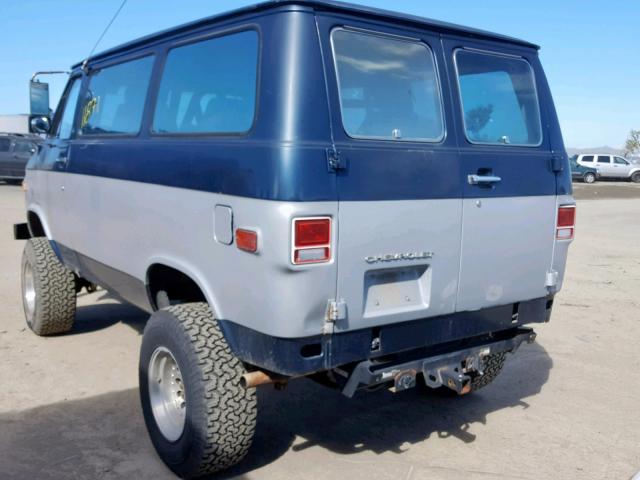 CGY355U134019 - 1975 CHEVROLET P SERIES BLUE photo 3