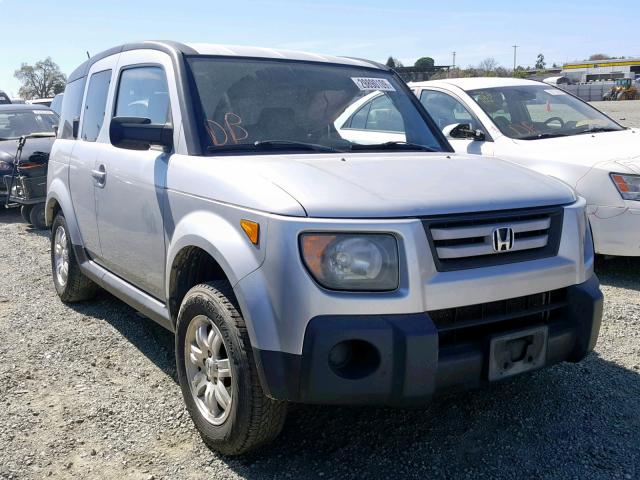 5J6YH28708L001226 - 2008 HONDA ELEMENT EX SILVER photo 1