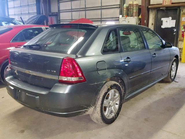 1G1ZU64845F212668 - 2005 CHEVROLET MALIBU MAX 绿色 照片 4