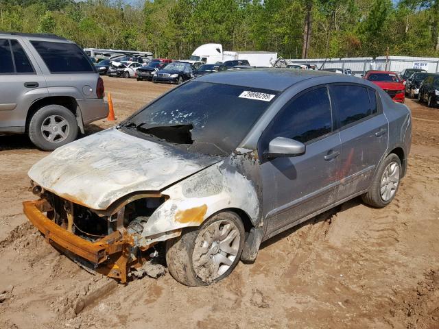 3N1AB6AP5AL710855 - 2010 NISSAN SENTRA 2.0 GRAY photo 2