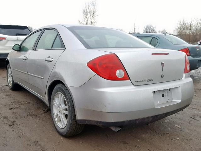 1G2ZF55B264170864 - 2006 PONTIAC G6 SE SILVER photo 3