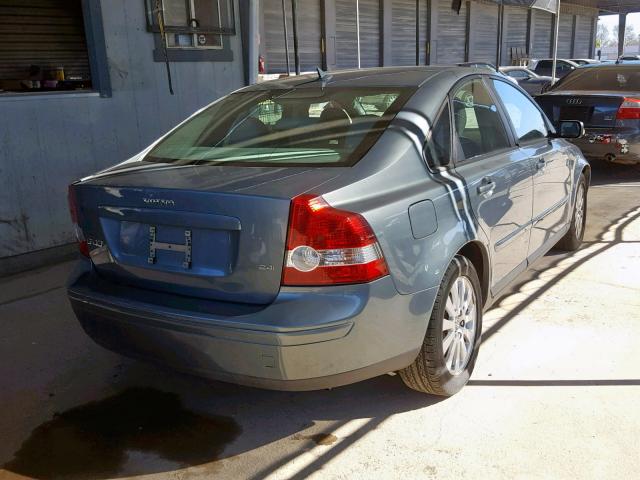 YV1MS390752076708 - 2005 VOLVO S40 2.4I TEAL photo 4