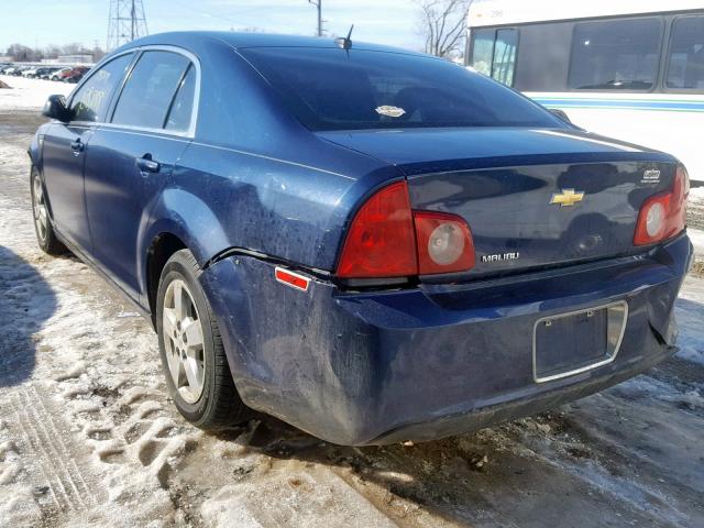 1G1ZG57B08F179200 - 2008 CHEVROLET MALIBU LS BLUE photo 3