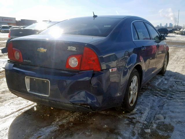 1G1ZG57B08F179200 - 2008 CHEVROLET MALIBU LS BLUE photo 4