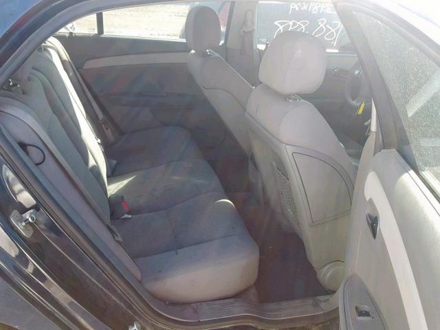 1G1ZG57B08F179200 - 2008 CHEVROLET MALIBU LS BLUE photo 6