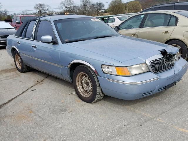 2MEFM75W8YX653255 - 2000 MERCURY GRAND MARQ BLUE photo 1