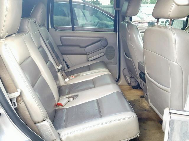 1FMEU63E77UA62479 - 2007 FORD EXPLORER X SILVER photo 6