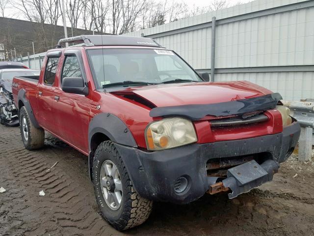 1N6MD29Y53C400209 - 2003 NISSAN FRONTIER C RED photo 1