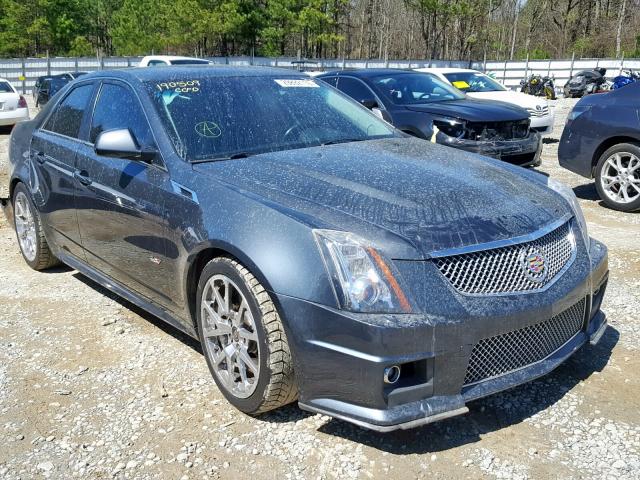 1G6DV5EP6B0147659 - 2011 CADILLAC CTS-V GRAY photo 1