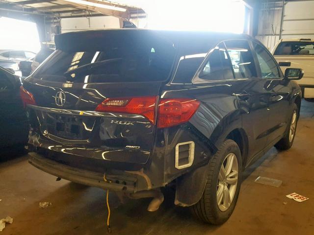 5J8TB4H34FL021892 - 2015 ACURA RDX GRAY photo 4