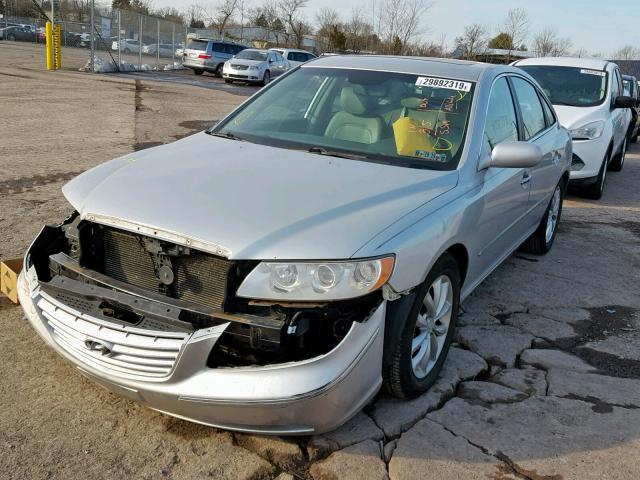 KMHFC46F47A147569 - 2007 HYUNDAI AZERA SE SILVER photo 2