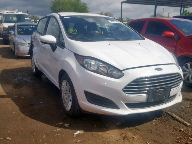 3FADP4TJ2GM172133 - 2016 FORD FIESTA S WHITE photo 1