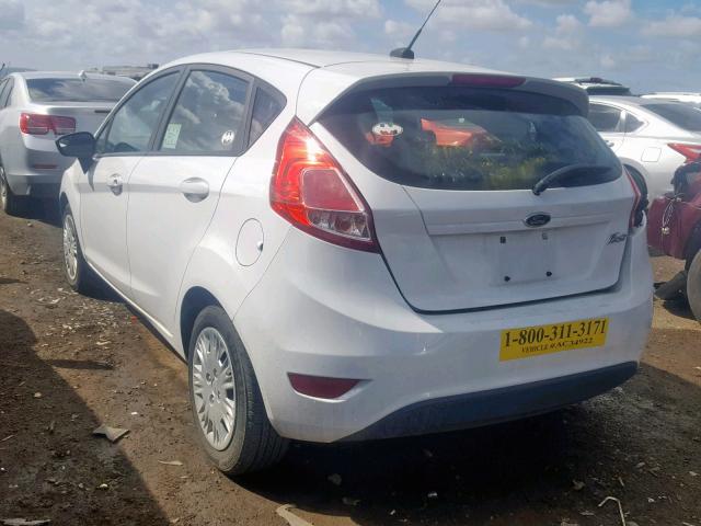 3FADP4TJ2GM172133 - 2016 FORD FIESTA S WHITE photo 3