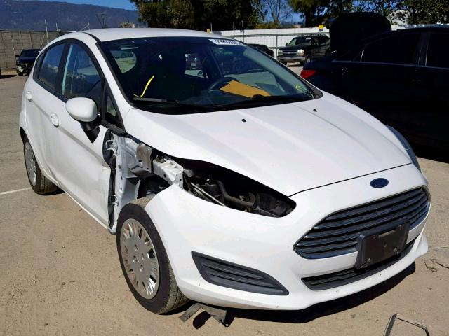 3FADP4TJ2FM217392 - 2015 FORD FIESTA S WHITE photo 1