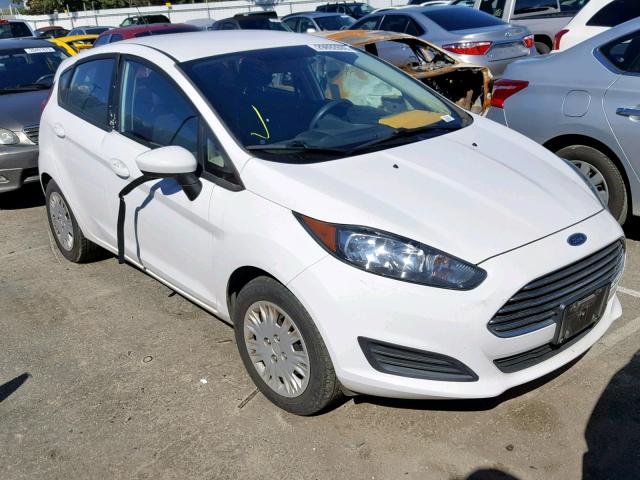 3FADP4TJ3GM127539 - 2016 FORD FIESTA S WHITE photo 1