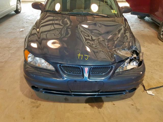 1G2NF52E54M693418 - 2004 PONTIAC GRAND AM S BLUE photo 7