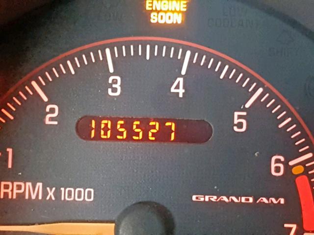 1G2NF52E54M693418 - 2004 PONTIAC GRAND AM S BLUE photo 8