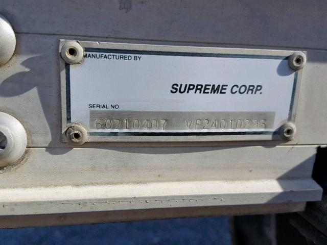 60210407VF2401029 - 2000 SUPR UTILITYBOD WHITE photo 10