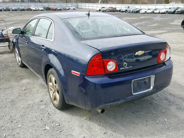 1G1ZC5EB9AF218581 - 2010 CHEVROLET MALIBU 1LT ლურჯი ფოტო 3